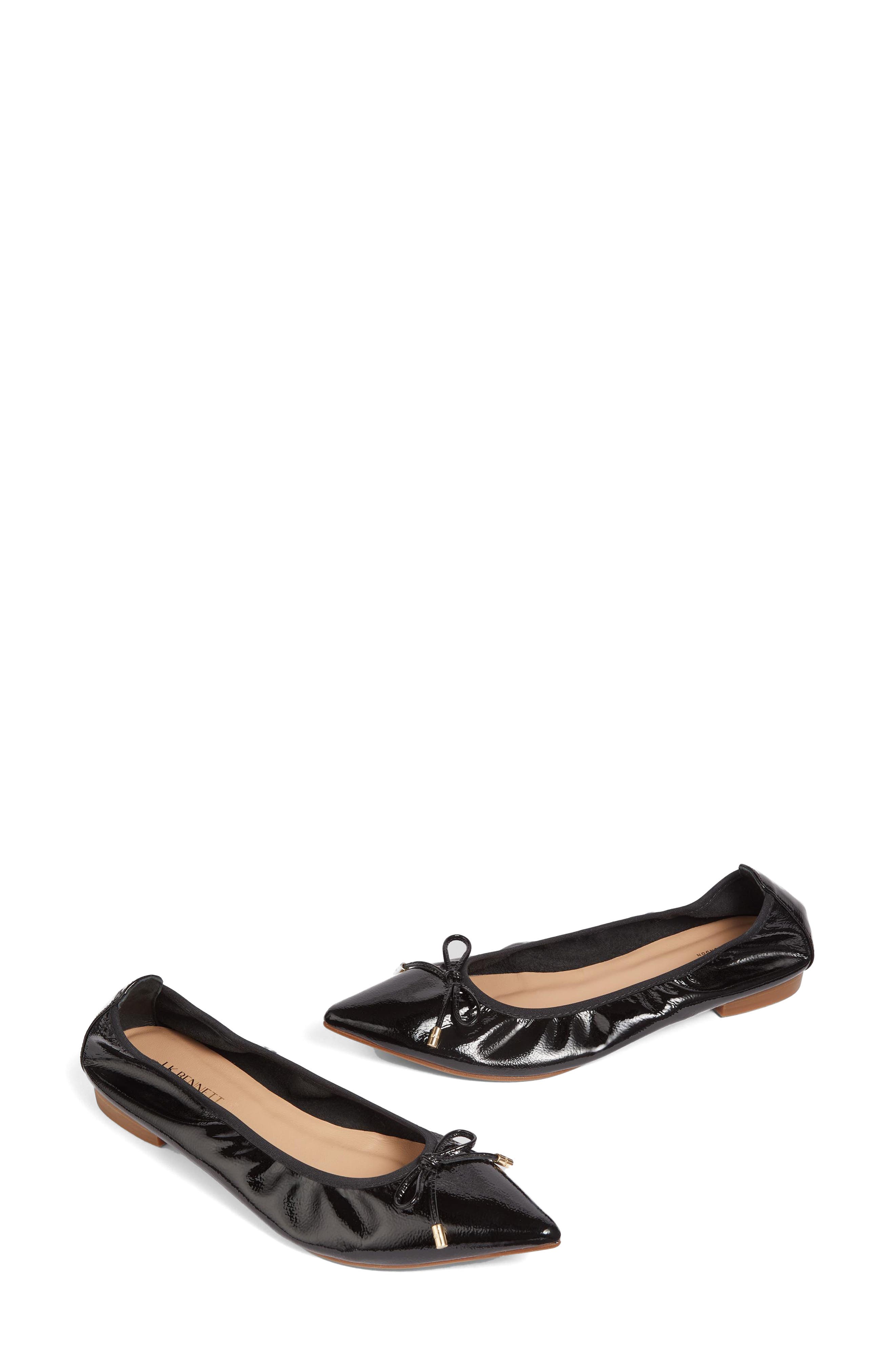 LK Bennett Tilly Pointed Toe Ballet Flat, Alternate, color, 