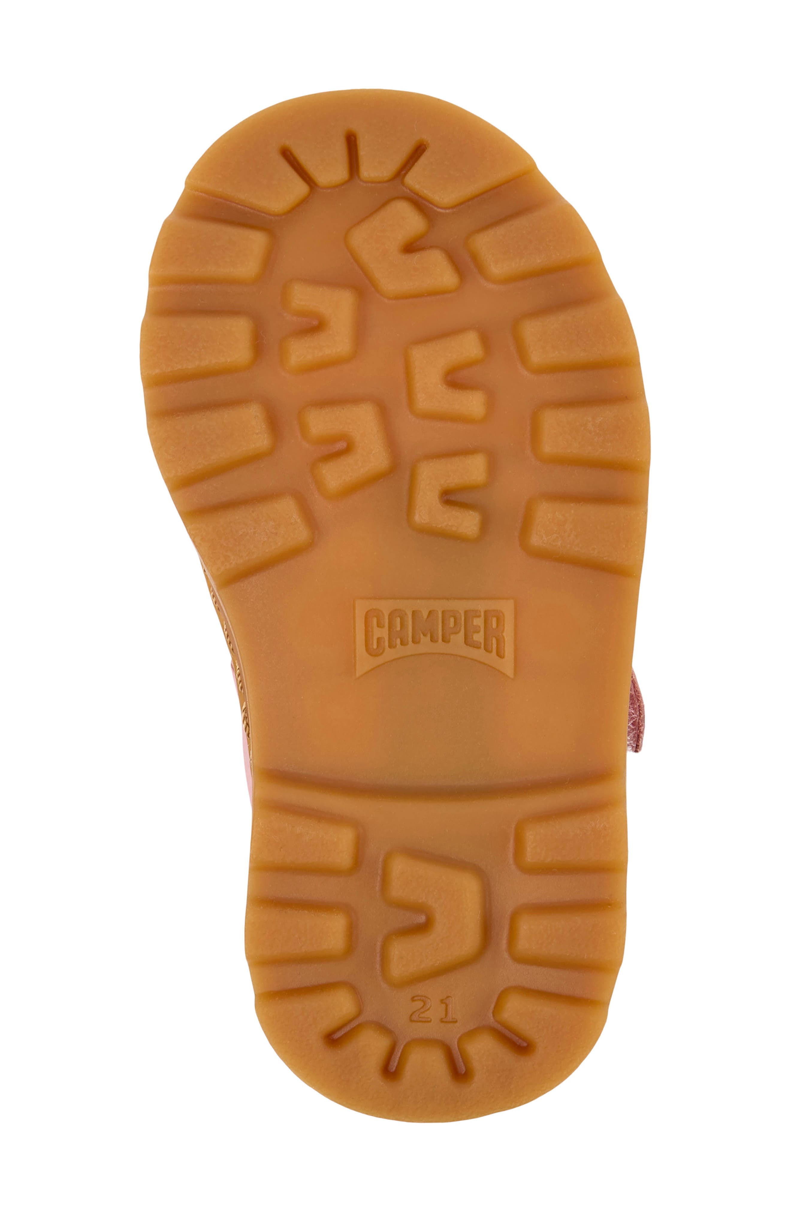 Kids' Brutus T-Strap Flat, Alternate, color, MEDIUM PIN