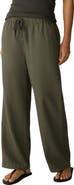 Eileen Fisher Organic Cotton & Organic Linen Straight Leg Pants
