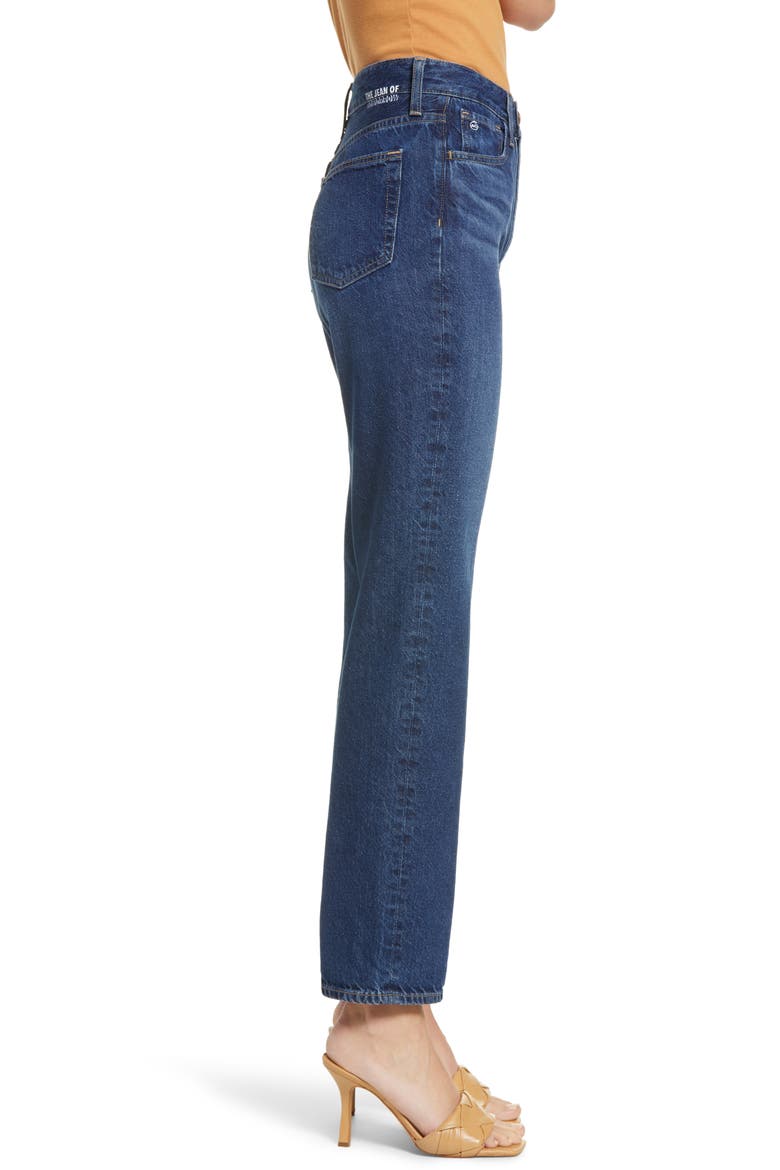 The Jean of Tomorrow Alexxis High Waist Straight Leg Jeans, Alternate, color, METROPOLITAN