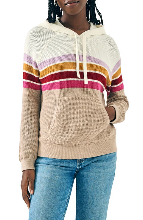 Throwback Organic Cotton & Cashmere Sweater Hoodie