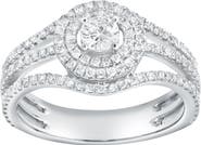 LuvMyJewelry Veyora 0.8 Ct 14K Gold Diamond Ring