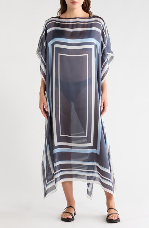 Square Striped Duster