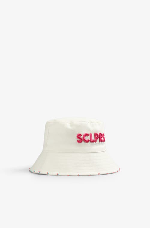 Scalpers Beads Bucket In White