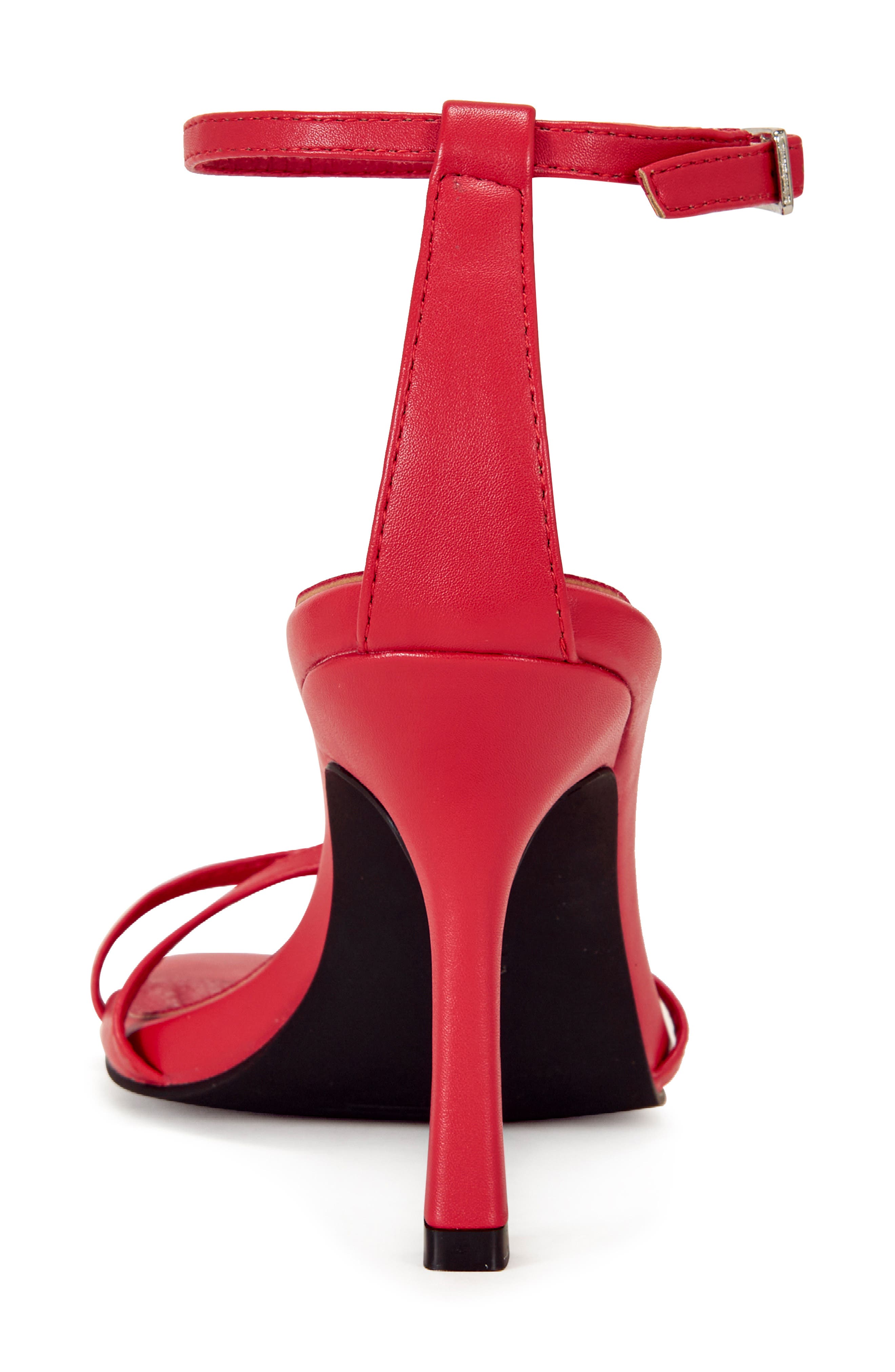 Calsite Ankle Strap Sandal, Alternate, color, RED