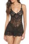 Valentine Soft Cup Babydoll Chemise & G-String Thong