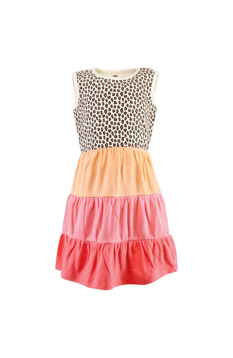 Hudson Baby Two Pack Dress Set, Alternate, color, Leopard Coral Mint