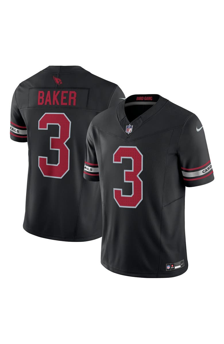 Nike Men's Nike Budda Baker Black Arizona Cardinals Vapor F.U.S.E. Limited Jersey, Main, color, Black