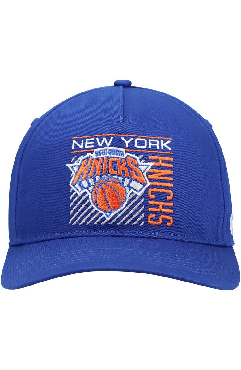 '47 Men's '47 Blue New York Knicks Reflex Hitch Snapback Hat, Alternate, color,