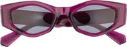 Valentino 51mm Polarized Cat Eye Sunglasses