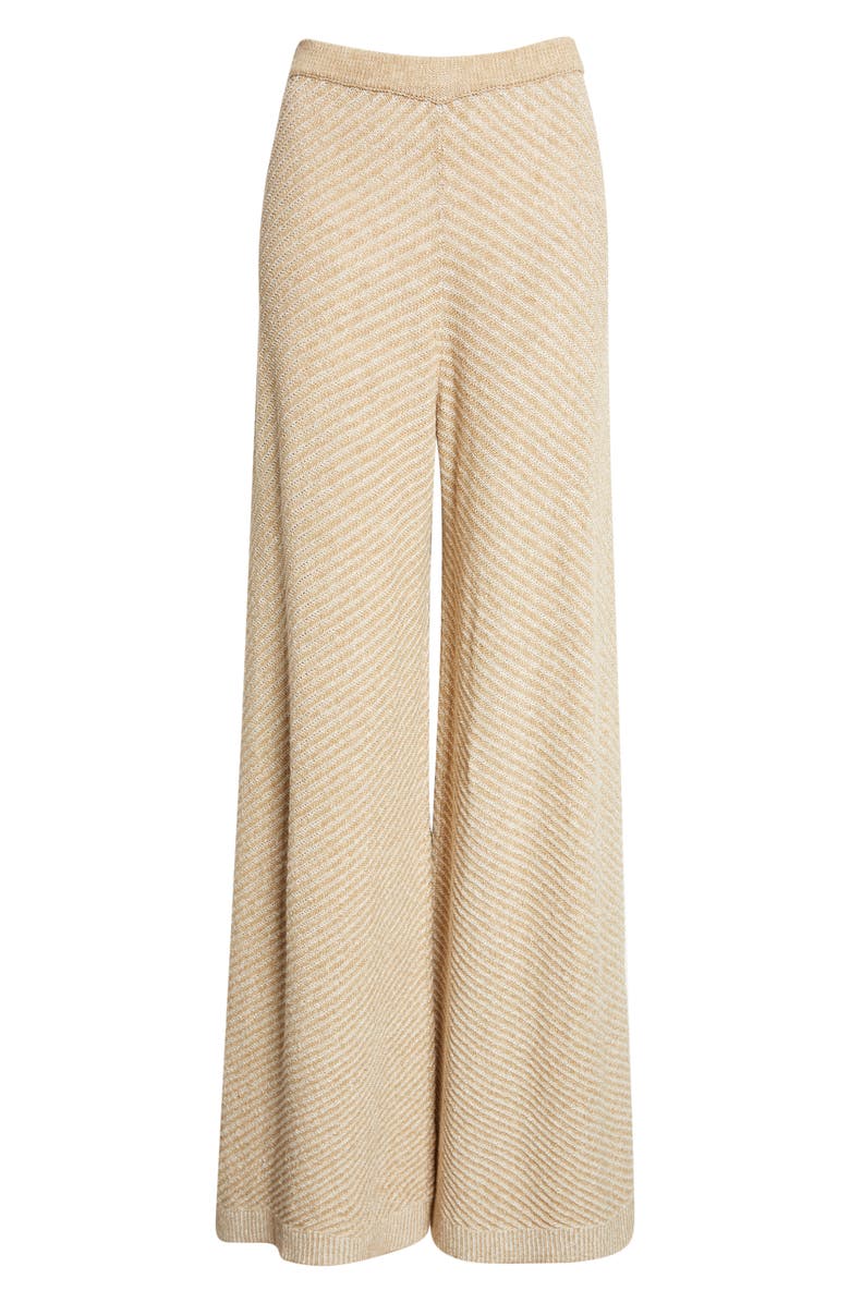 Toccin Lilibet Pull-On Knit Flare Pants, Alternate, color, 