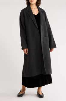 Eileen Fisher Wool Blazer Coat