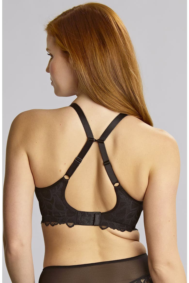 Allure Underwire Spacer T-Shirt Bra, Alternate, color, BLACK