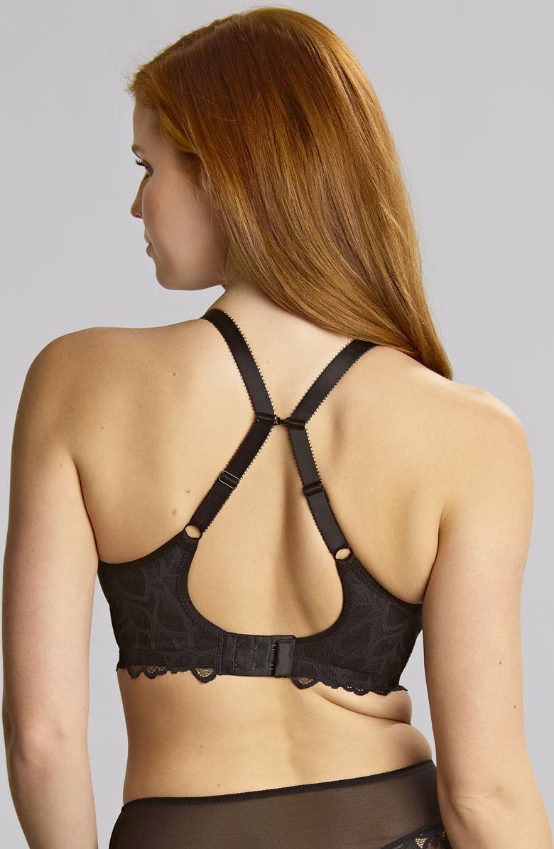 Panache Allure Underwire Spacer T-Shirt Bra, Alternate, color, Black