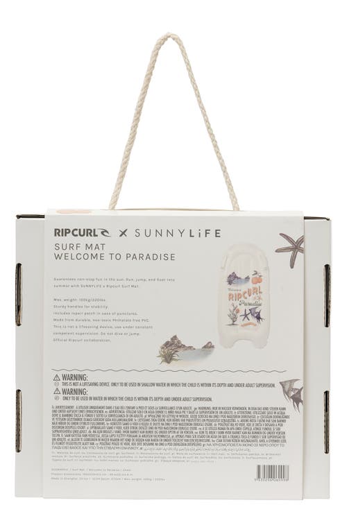 Sunnylife X Rip Curl Welcome To Paradise Surf Mat In Multi