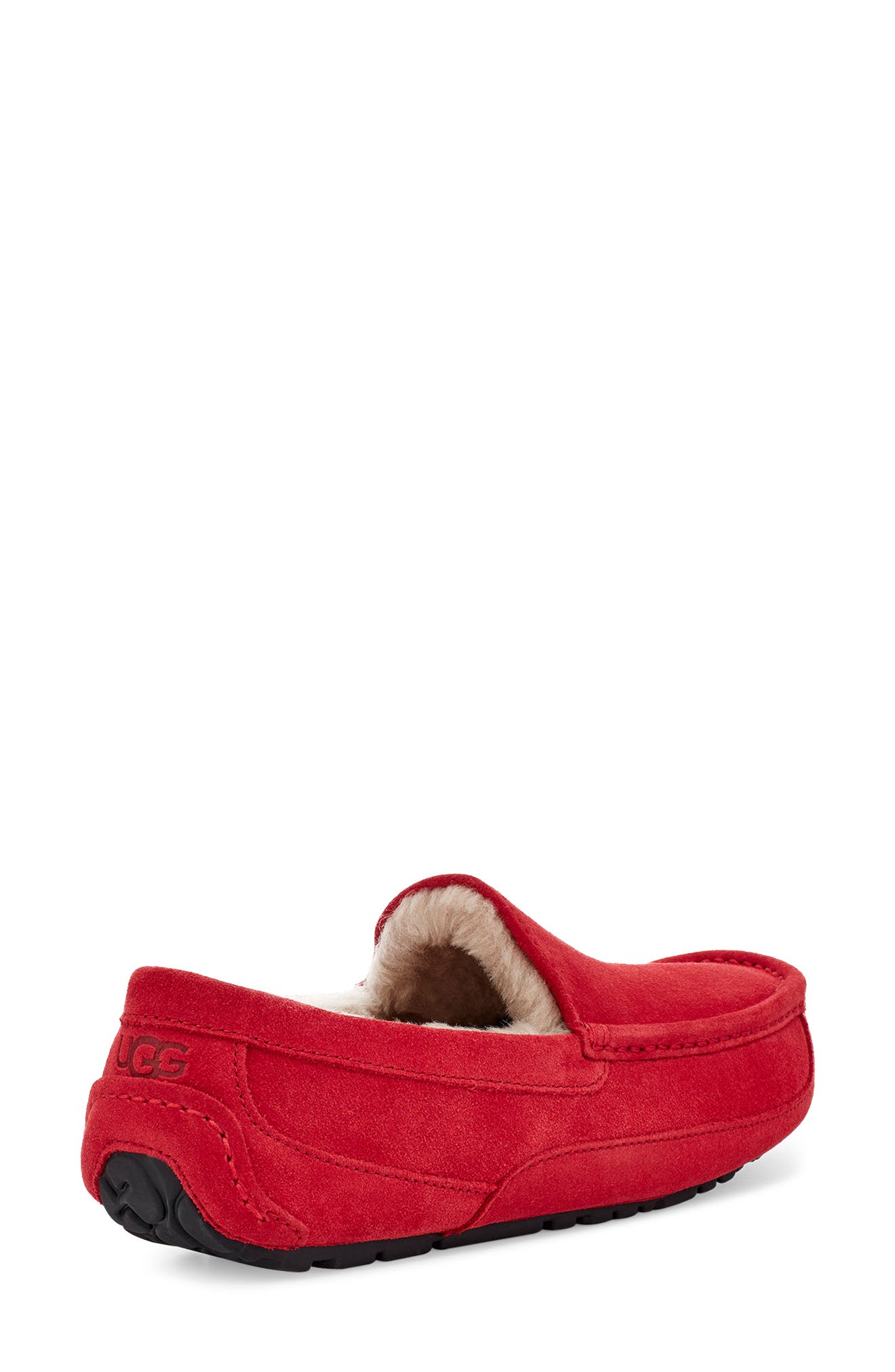 UGG Ascot Shoes Mens US 12 Suede Shearling Chestnut Slippers Loafers Nordstroms UGG Ascot Men main image 2