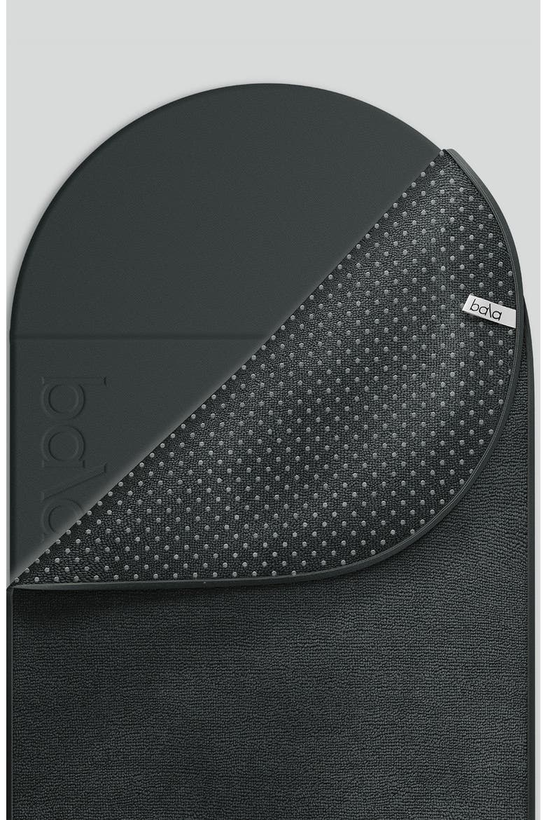 Capsule Mat Towel, Alternate, color, Charcoal