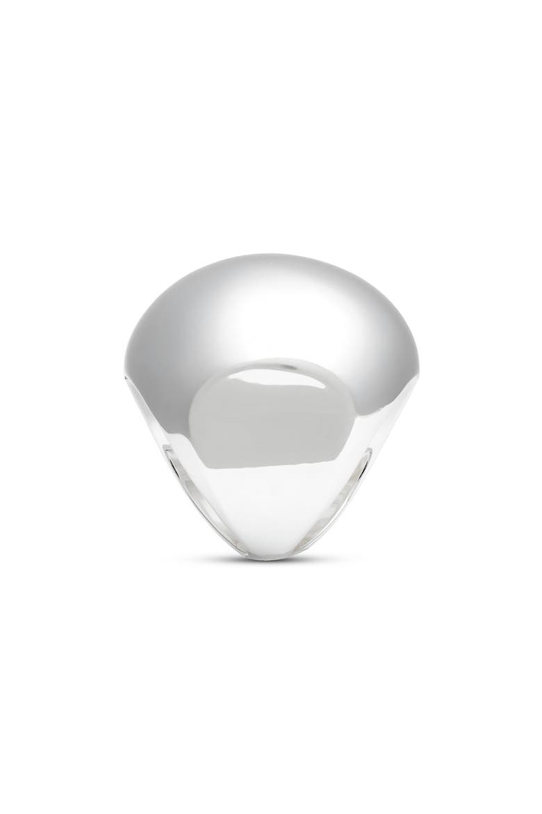 Supernova Signet Ring, Alternate, color, HIGH POLISH SILVER