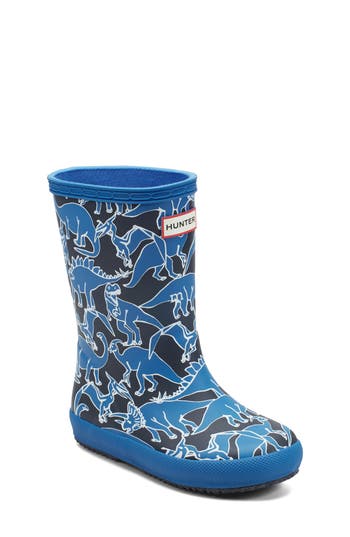 Hunter Kids' First Classic Rain Boot In Dark Blue 407
