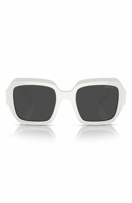 Prada 53mm Irregular Sunglasses