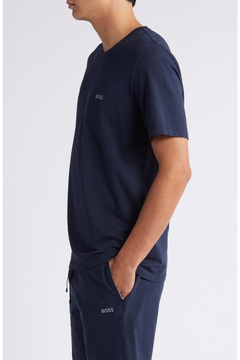 Mix Match Pajama T-Shirt, Alternate, color, DK BU