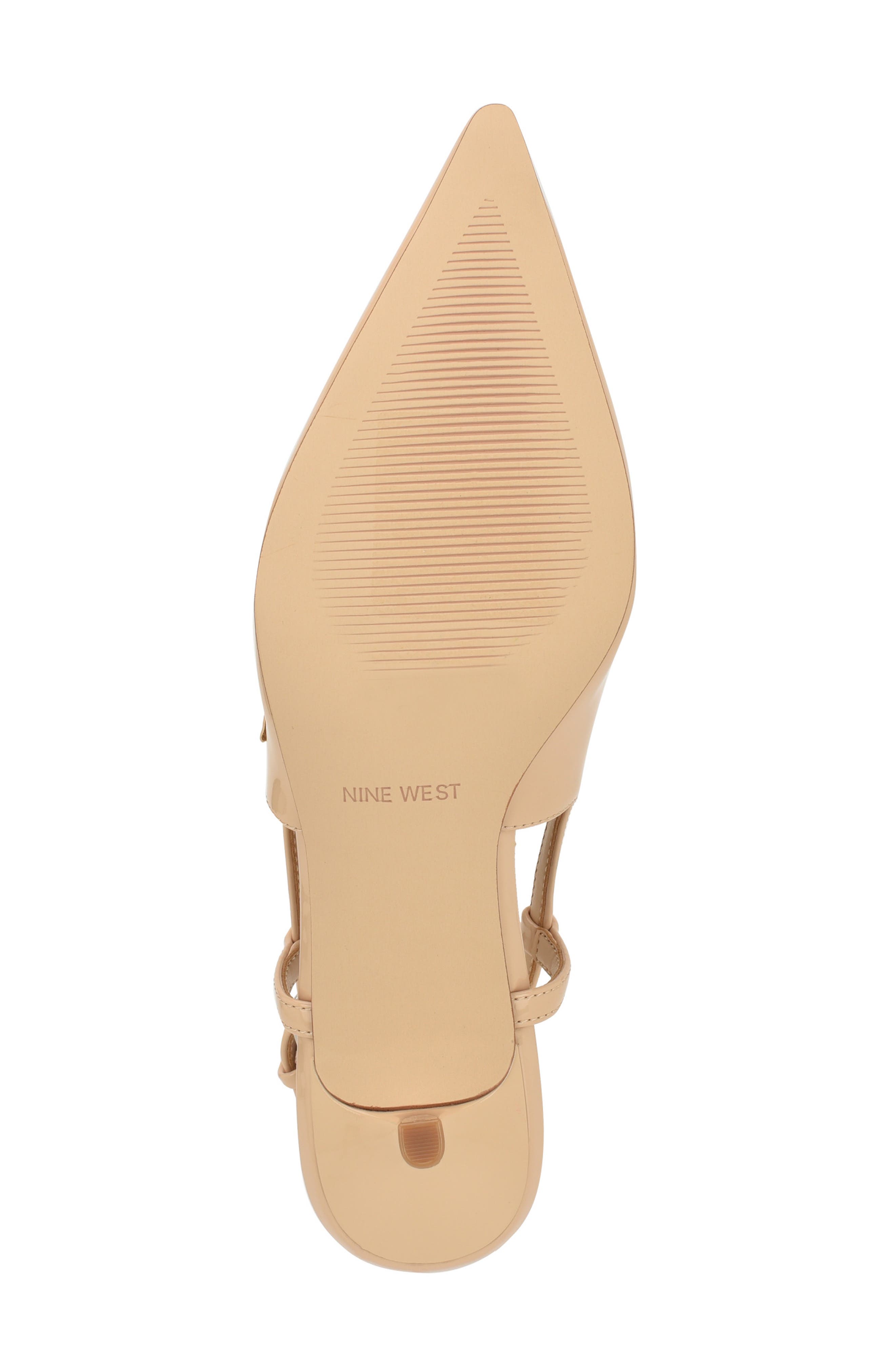 Amayo Slingback Pointed Toe Kitten Heel Pump, Alternate, color, LIGHT NATURAL