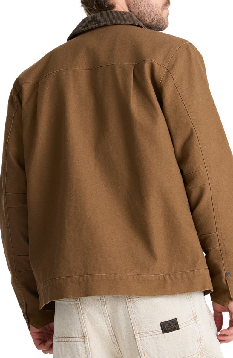 Roark Open Roads Waxed Canvas Jacket, Alternate, color, Otter