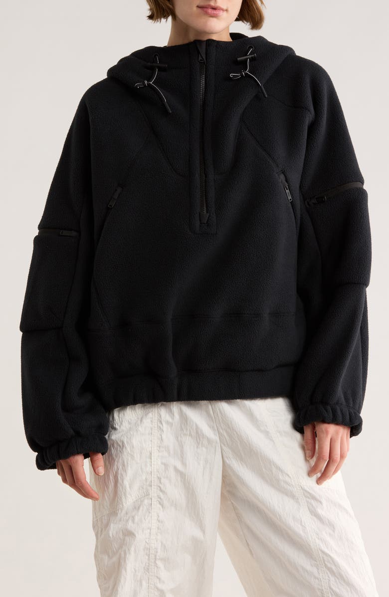 FP Movement by Free People Wild And Free Fleece Pullover, Main, color, 