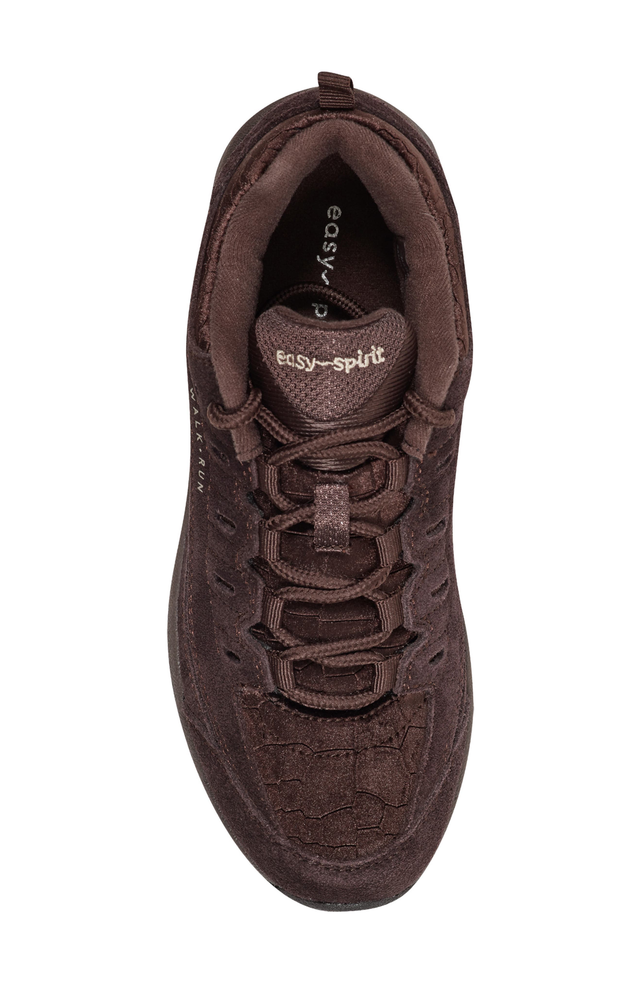 Easy Spirit Romy Sneaker, Alternate, color, Dark Brown