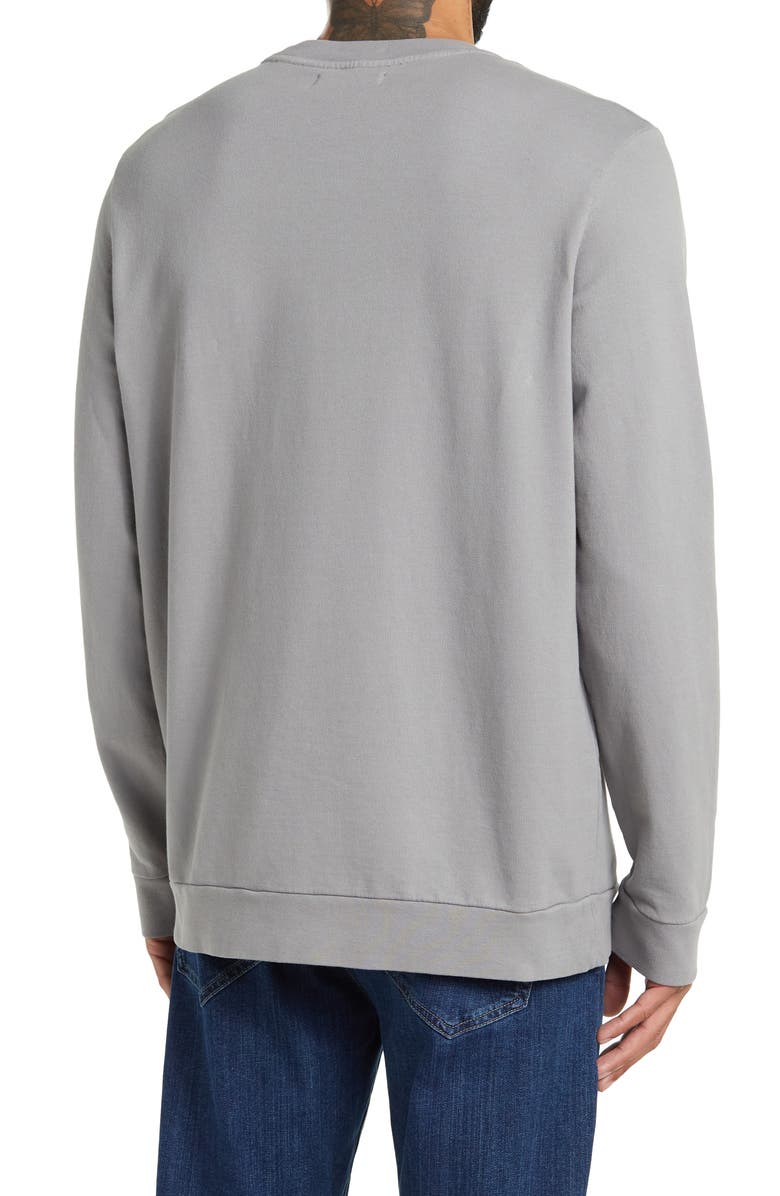 KARL LAGERFELD PARIS French Terry Graphic Sweatshirt, Alternate, color, 