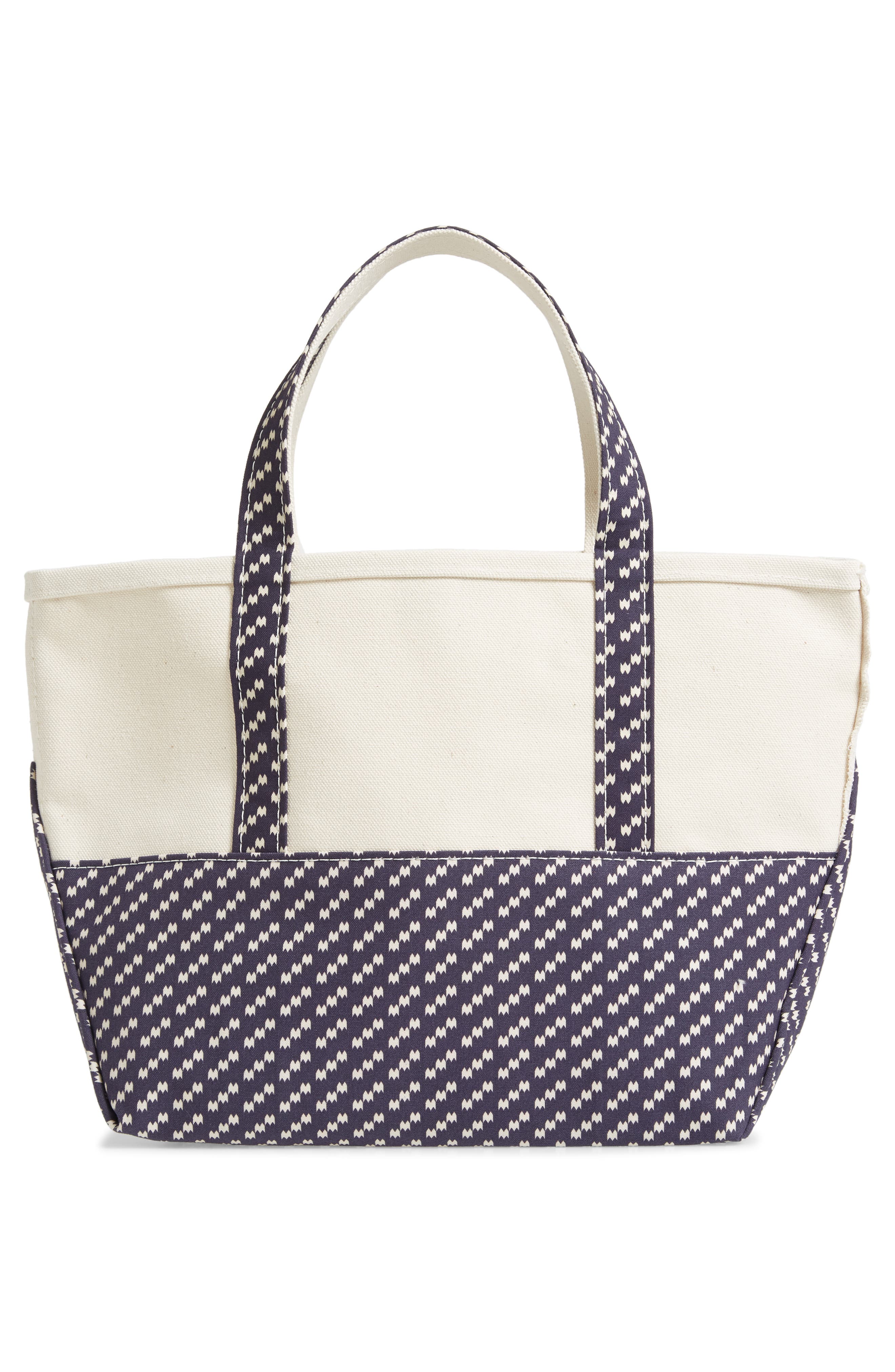 L.L.Bean Boat & Tote High Bottom Canvas Tote, Alternate, color, 