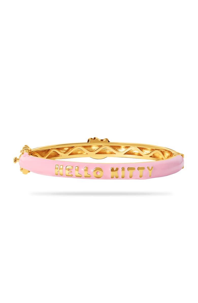 Hello Kitty Enamel Hinge Bangle Bracelet, 6.5 Inches, Alternate, color, 