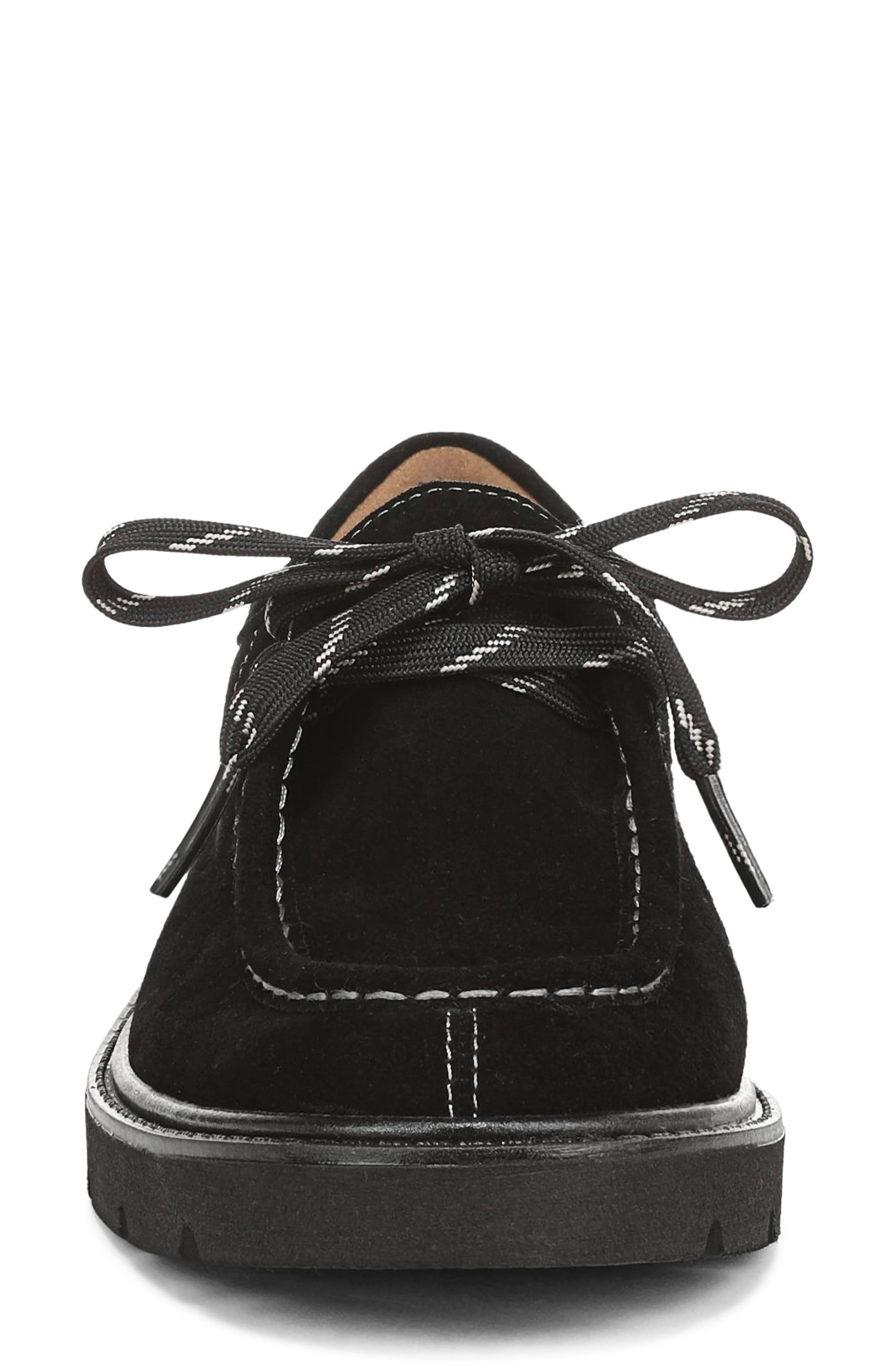 Tisha Loafer, Alternate, color, BLACK SUEDE
