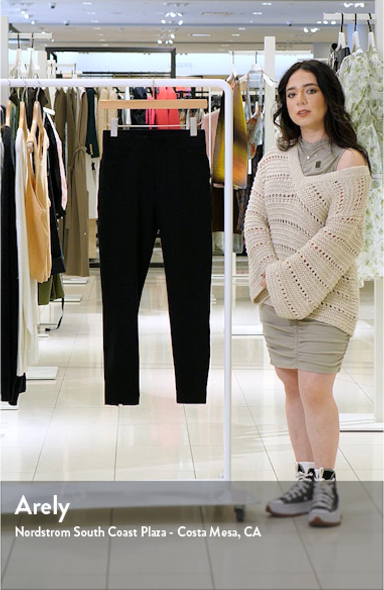 The Perfect Black Pant Back Seam Skinny Pants