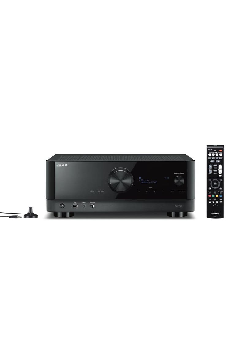 RX-V6 7.2-Channel AV Receiver with 8K HDMI and MusicCast, Main, color, Black