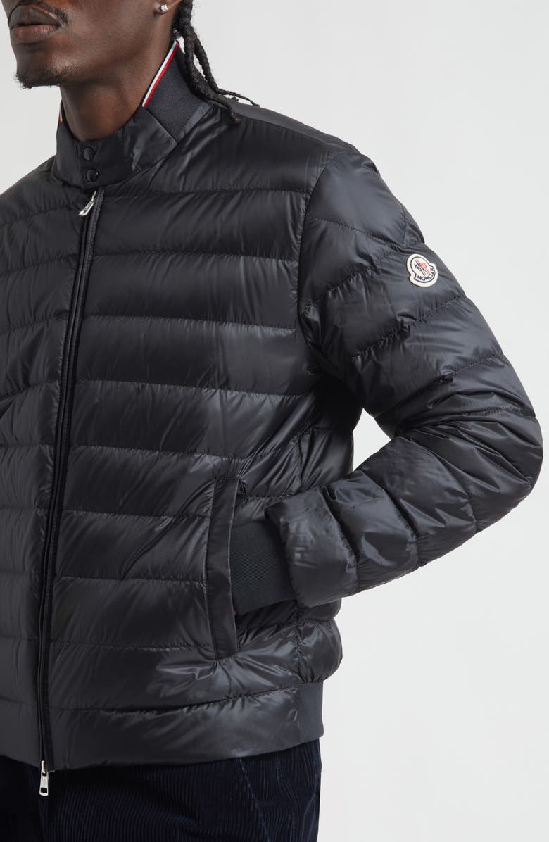 Moncler Rigel Quilted Down Jacket, Alternate, color, Black