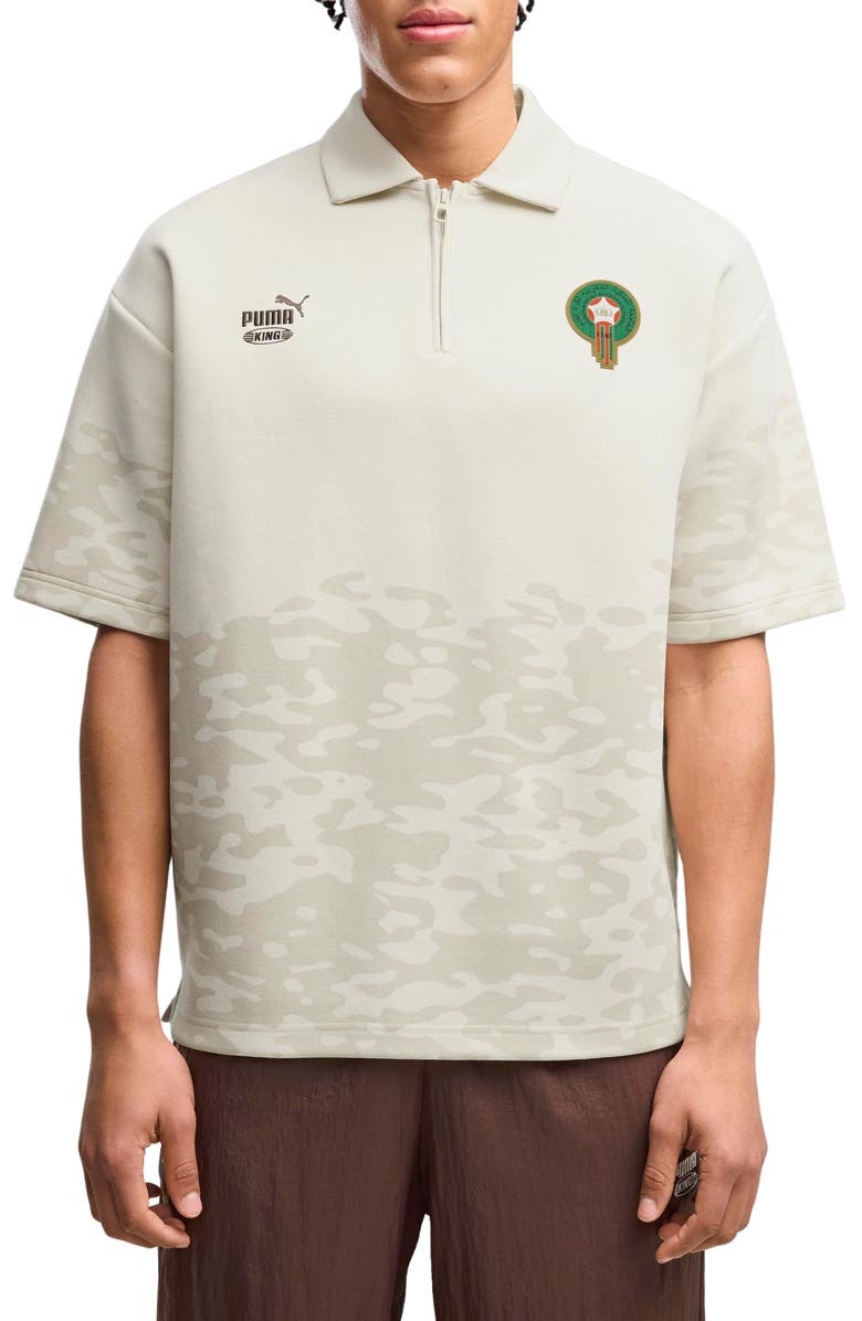 PUMA x FRM x Salehe Bembury Polo, Main, color, Alpine Snow