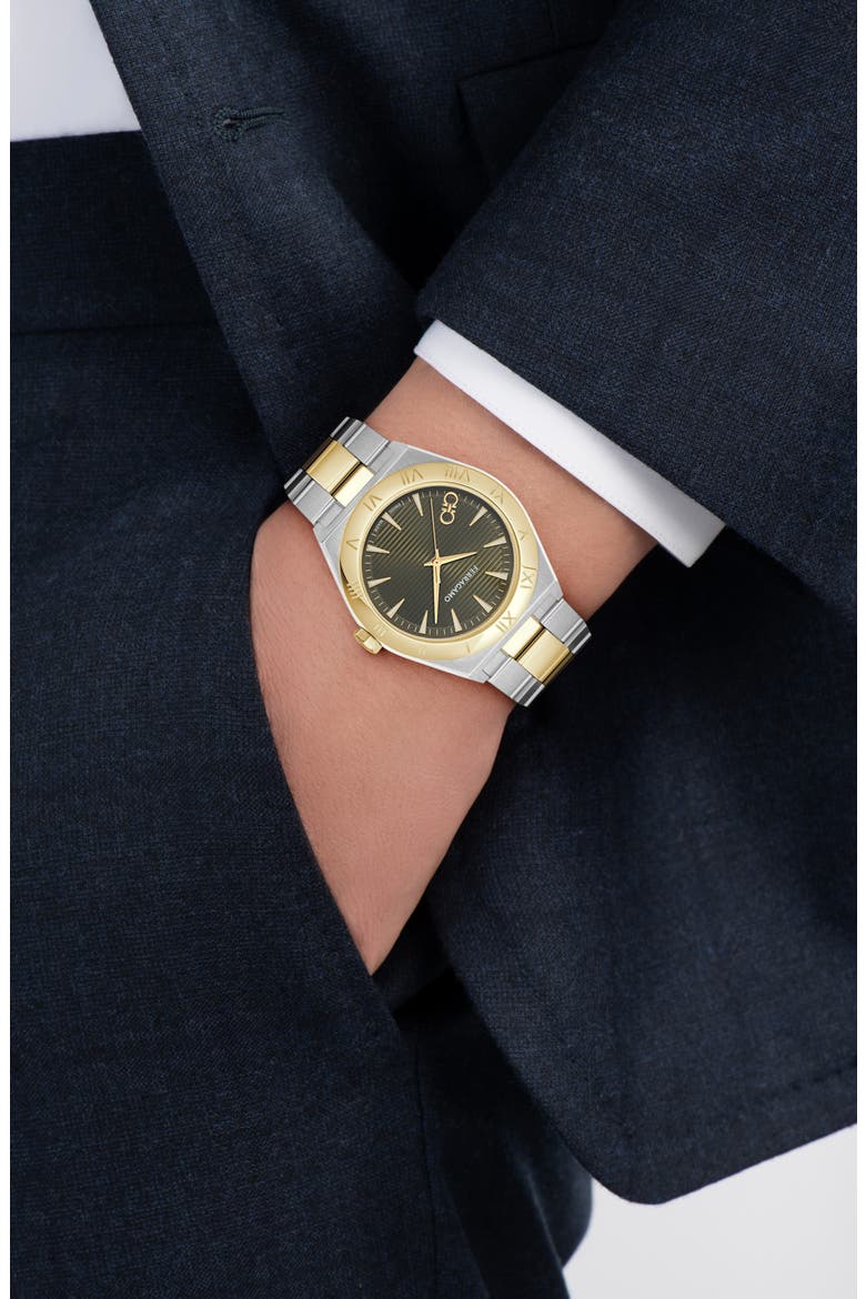 Vega Upper East Two-Tone Bracelet Watch, 40mm, Alternate, color, TWO TONE