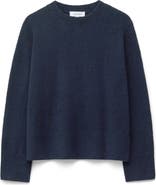& Other Stories Relaxed Crewneck Cotton Blend Sweater