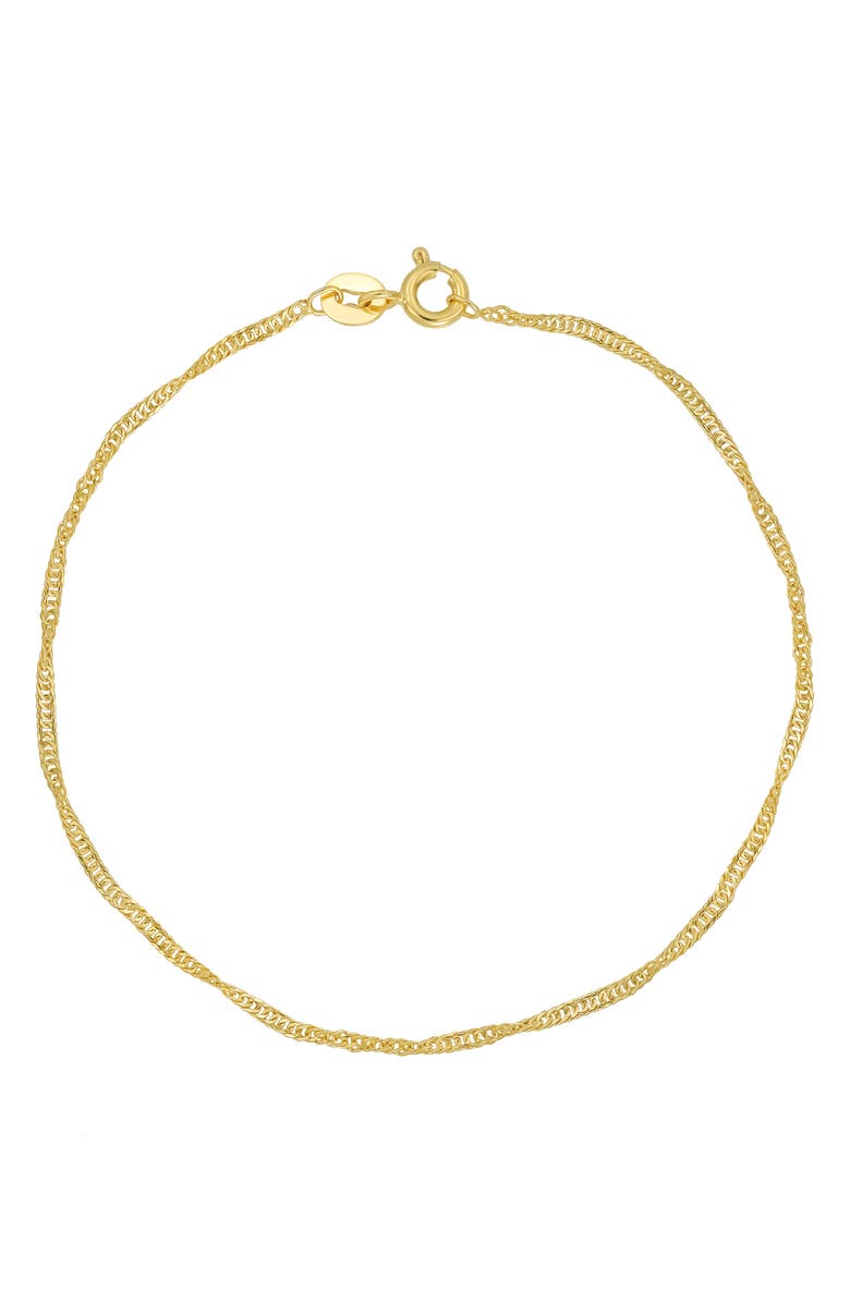 Bony Levy 14K Gold Twist Chain Bracelet, Main, color, 14K Yellow Gold