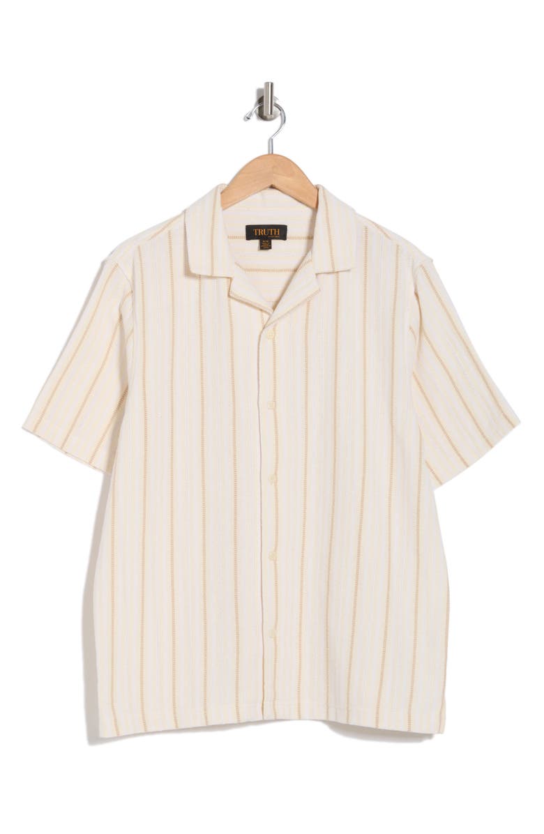 TRUTH Stripe Camp Shirt, Alternate, color,