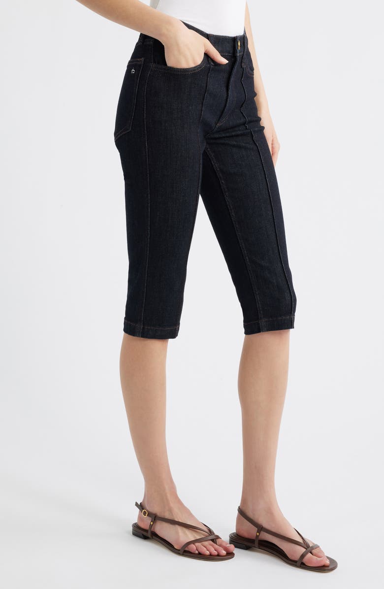 rag & bone Flexi Kit Mid Rise Capri Jeans, Alternate, color, Rinse