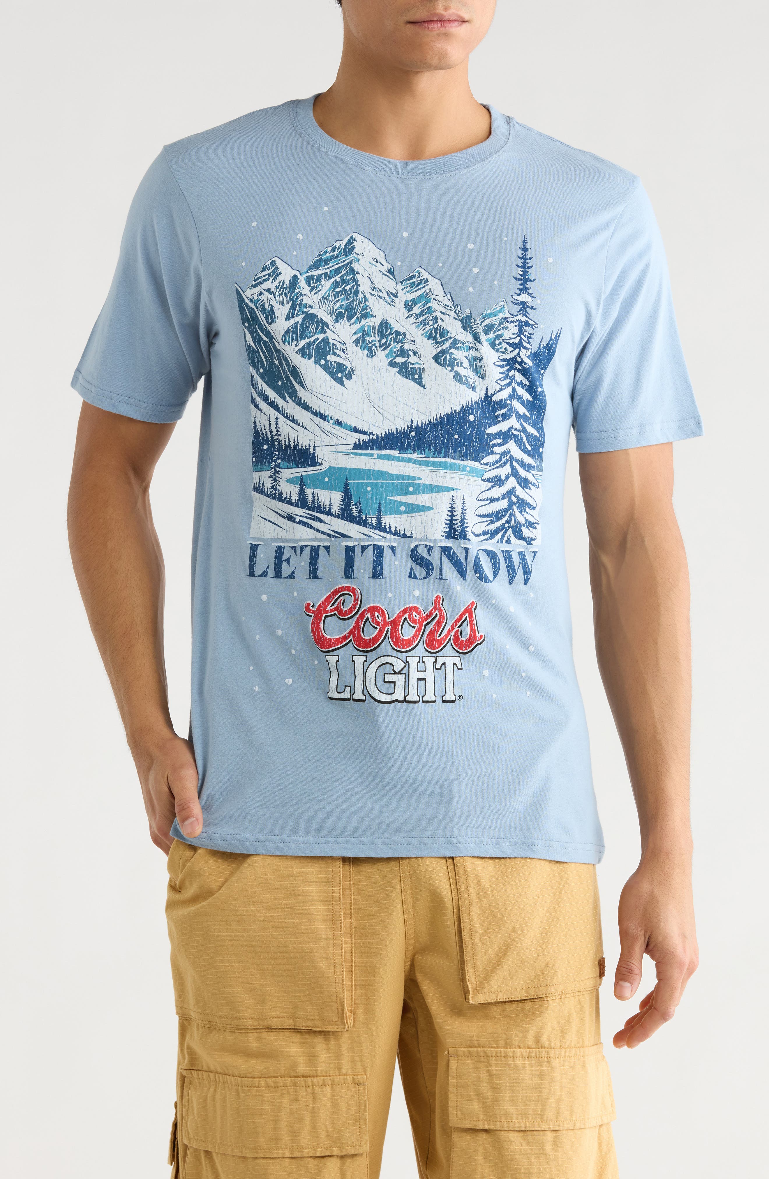 BREW CITY Coors® Let It Snow Graphic T-Shirt