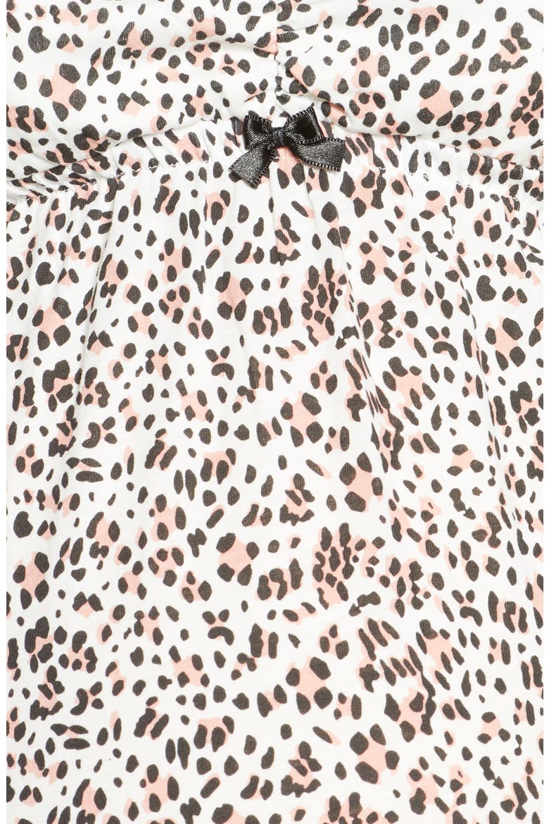 Luxe Leopard Maternity/Nursing Chemise, Alternate, color, LEOPARD PRINT
