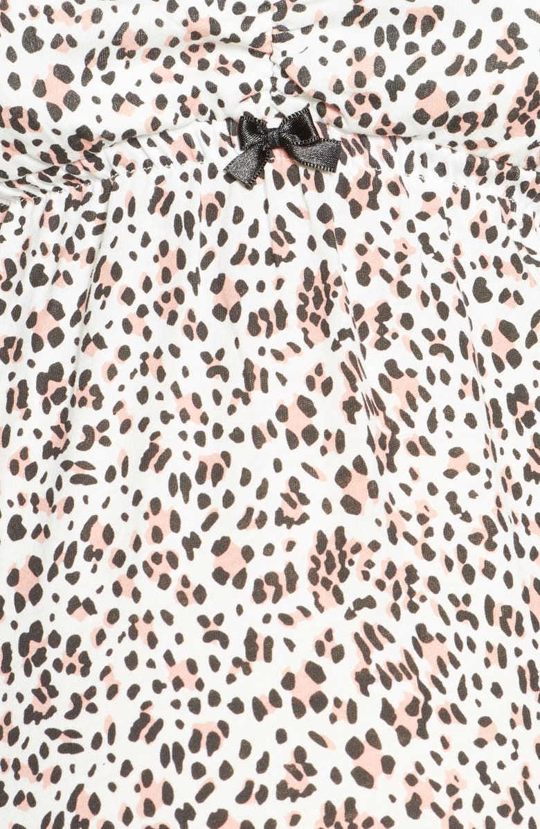 Belabumbum Luxe Leopard Maternity/Nursing Chemise, Alternate, color,