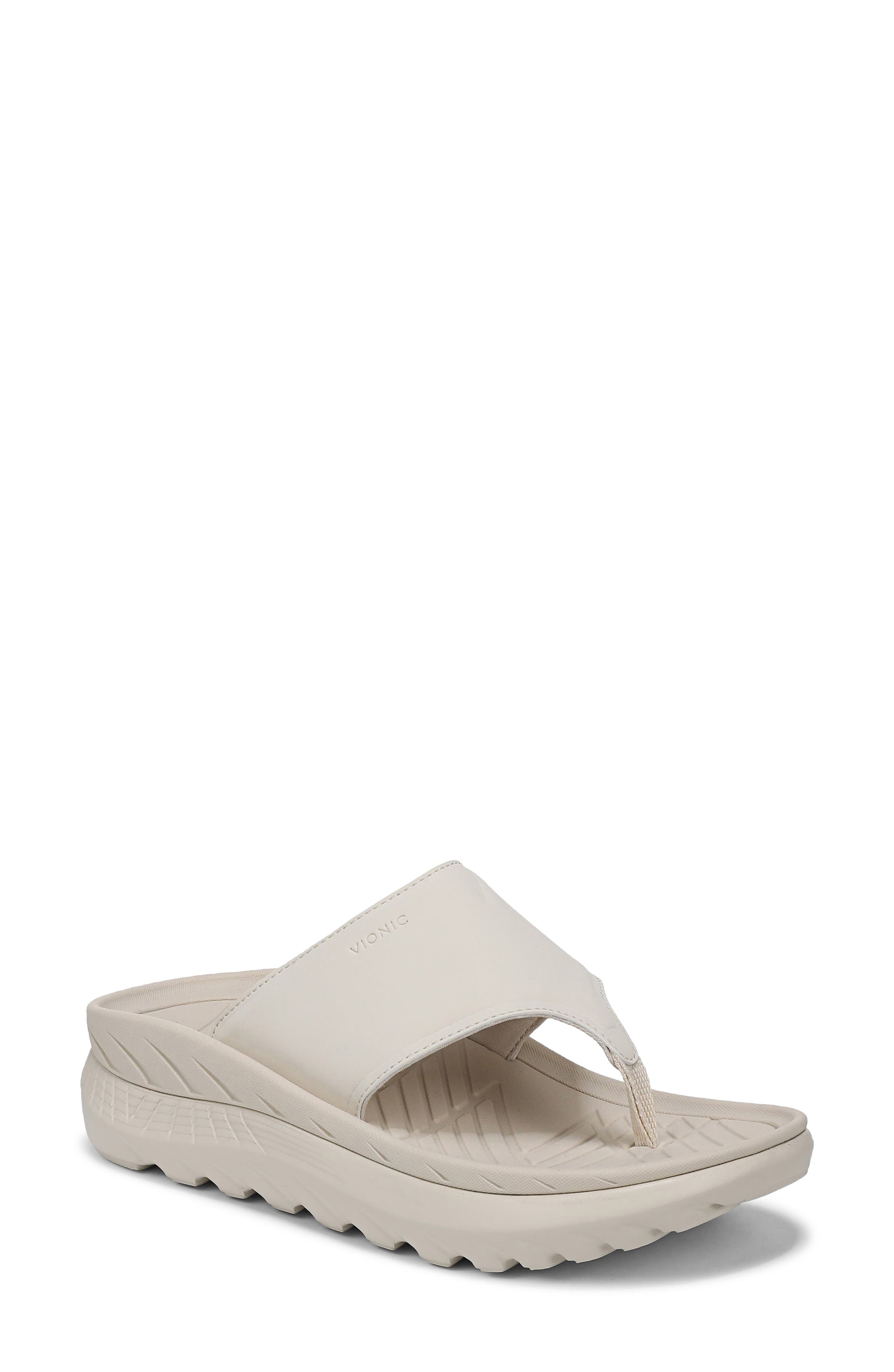 Restore III Platform Flip-Flop, Main, color, CREAM