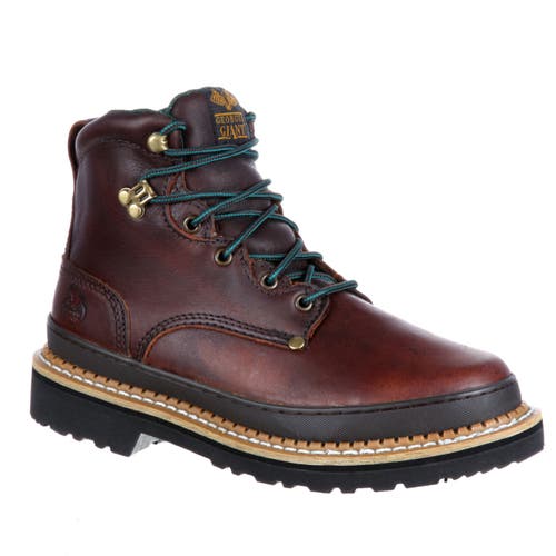 Georgia Boot Steel Toe Work Boot In Brown