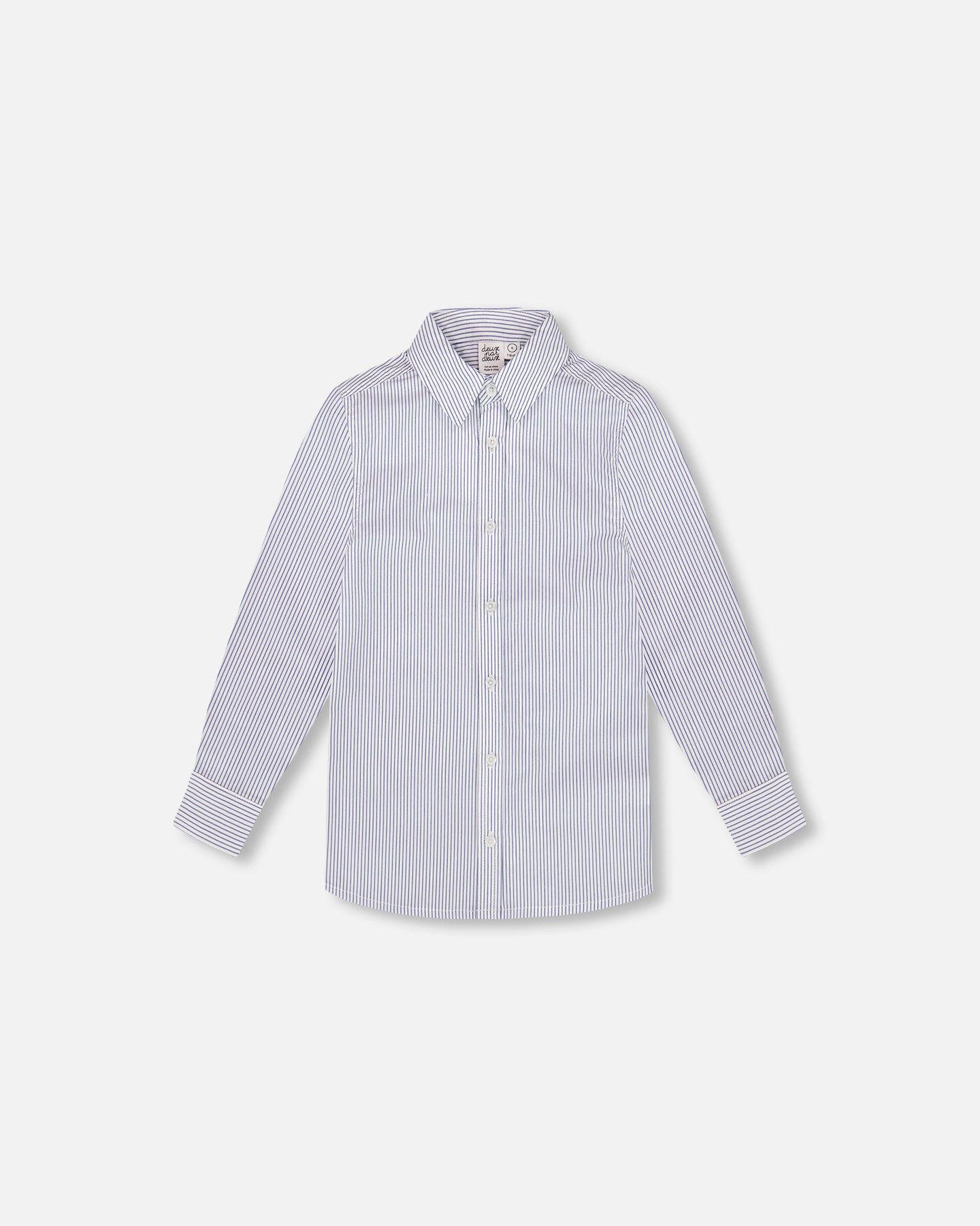 selected Navy Blue Stripes