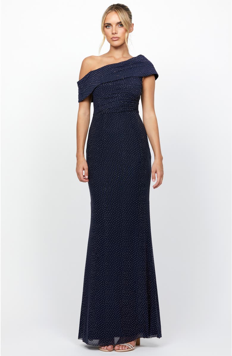Bariano Tindra Asymmetric Maxi, Main, color, Navy