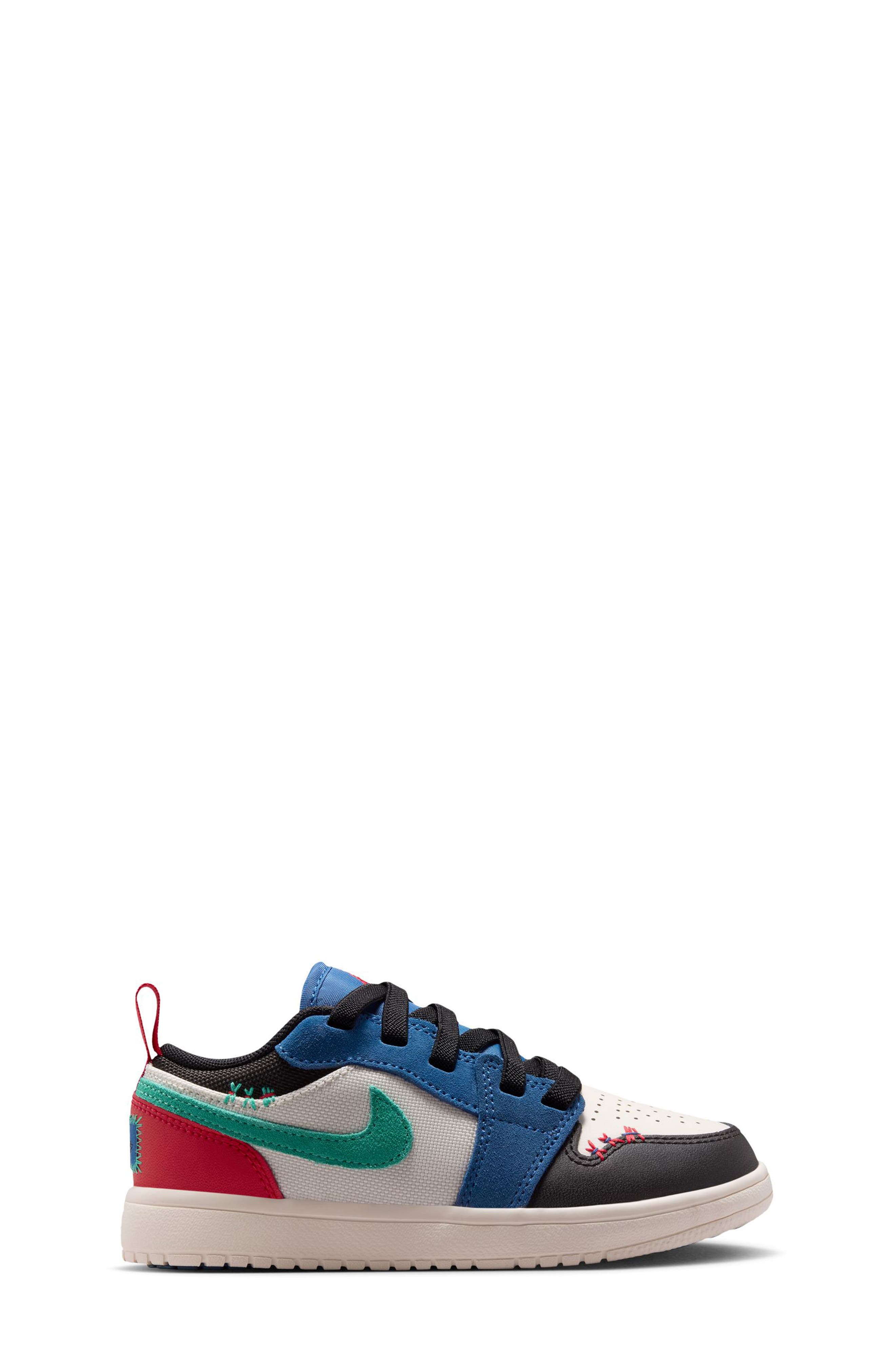 Kids' Air Jordan 1 Low Alt Sneaker, Alternate, color, 401 T BLUE/BLACK